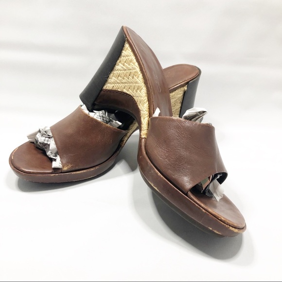 VIA SPIGA VINTAGE PLATFORM BOHO SHOES PUMPS SZ‎ 9 retro - Picture 2 of 8